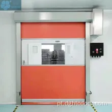 Porta do obturador rolante de PVC rápido industrial